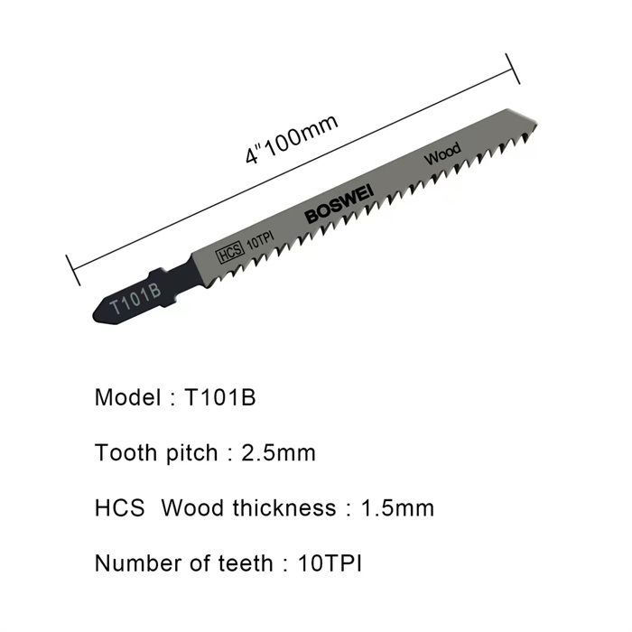 T101B cutting timber puzzle saw blades