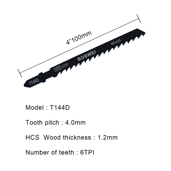 YIWEI T144 D wood cutting puzzles saw blade